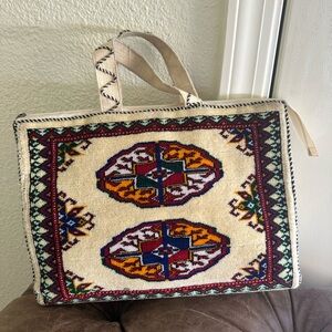 Turkmen national medallion bag